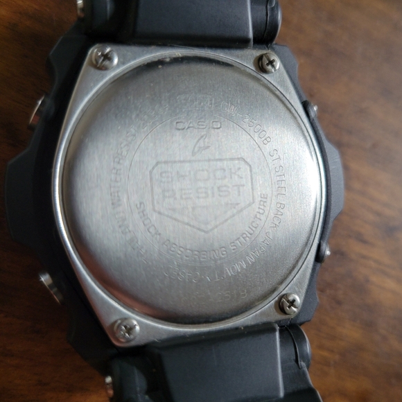 G-Shock 'Gravity Defier' Tough Solar Analog/Digital Watch - GW-2500B-1A - Picture 7 of 7